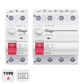 TORD4A 6kA Type A RCD 2P/4P 30-300mA 6-63A Residual Current Circuit Breaker Chayo