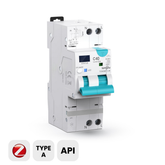 TOSMR1-JZT Zigbee Type A Smart RCBO 1P+N Residual Current Circuit Breaker with Overcurrent Protection | Auto-reclosing Function, Remote Control, Real-time Power Monitor, Timing Modes | Leakage Protection 30mA, Rated Current 40A Tuya/Smart Life APP TONGOU