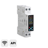 TO-Q-SYS-JWT Wi-Fi 1P+N Smart Meter wich LCD Screen Display Prepaid | 1-50A Adjustable 100-240V CB/CE Chayo