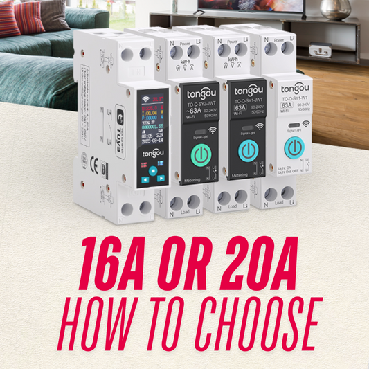 Purchase Guide| 16A vs 20A Circuit Breaker: Making the Smart Choice for You