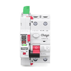 TOSAR-RD4A Tuya Wi-Fi Type A Auto Recloser RCCB with Remote Control 2P/4P 30/100/300mA Chayo