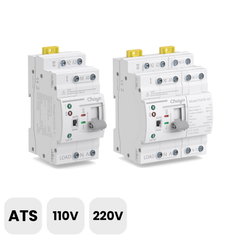 TOATS Automatic Transfer Switch 110V/220V for PV System Dual Power City Power 63A Chayo