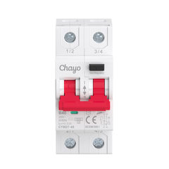 CYBD7 Type A RCBO 2P 240V Curve B 30mA Circuit Breaker with Leakage Protection Chayo