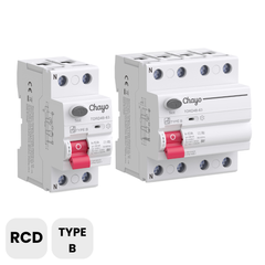 TORD4B 10KA Type B RCD Residual Current Device 30-300mA with CB/CE Certificate for EV Charging System, Solar System Chayo