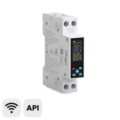 TO-Q-SYS-JWT Wi-Fi 1P+N Smart Meter wich LCD Screen Display Prepaid | 1-50A Adjustable 100-240V CB/CE Chayo