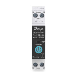 TO-Q-SY1-JWT/WT Tuya Wi-Fi DIN Rail Smart Relay Switch | 1–63A, 90–240V Chayo