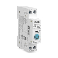 TO-Q-SY1-JWT/WT Tuya Wi-Fi DIN Rail Smart Relay Switch | 1–63A, 90–240V Chayo