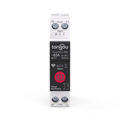TO-Q-SY2-JWE eWeLink Wi-Fi Smart Switch 1P+N DIN Rail 63A TONGOU