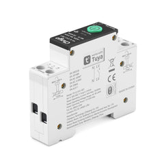 TO-Q-SY2-JWT Tuya Wi-Fi DIN-Rail Smart Switch Relay| 1–63A Adjustable, 90-240V, 1P+N Chayo