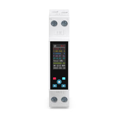 TO-Q-SYS-JZT Zigbee Tuya DIN Rail Smart Meter with CB/CE Certificate | 1-50A Adjustable, 1P+N | with Metering, Remote Control, Prepaid, Timing modes, Data Download Chayo