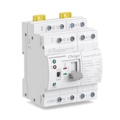 TOATS Automatic Transfer Switch 110V/220V for PV System Dual Power City Power 63A Chayo