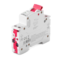 TOBD6 DIN Rail RCBO 1P+N Curve C/B 230V 30mA Leakage Overload Protection Chayo
