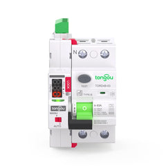 TOSAR+RD4B Type B RCD Auto Recloser 10KA RCCB 63A 30 100 300mA
