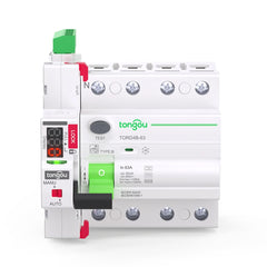 TOSAR+RD4B Type B RCD Auto Recloser 10KA RCCB 63A 30 100 300mA