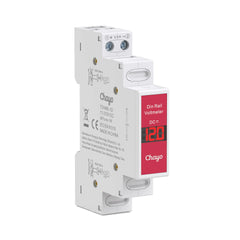 TOVME DC 1-3 Way DIN Rail Voltmeter 110~310V Solar System PV Chayo