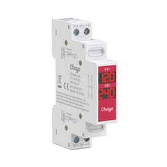 TOVME DC 1-3 Way DIN Rail Voltmeter 110~310V Solar System PV Chayo