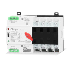 TOWTS-100 2-4P ATS Automatic Transfer Switch Electrical Selector Switches Dual Power Switch 220V Chayo