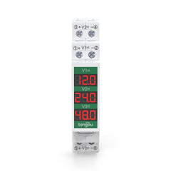 TOVME-DC Medidor de Voltaje 1-3P Sistema solar TONGOU