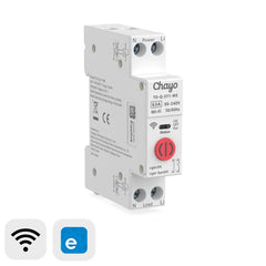 TO-Q-SY1-WE eWeLink Wi-Fi DIN Rail Smart Switch with Remote Control | 90-240V 1P+N 6-63A Chayo