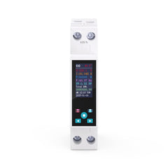 TO-Q-SYS-JZT Zigbee Version Tuya DIN Rail Smart Meter | 1-50A Adjustable, 1P+N | with Real-time Power Consumption, Remote Control, Prepaid Function, Timing modes, Data Download Tuya/Smart Life APP TONGOU